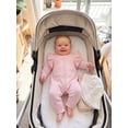 thumbnail image 4 of PynkiFlick Newborn  Infant Girl Fall Romper 3 6 Months Long Sleeve Round Neck Knit Ruffle Jumpsuit, 4 of 9