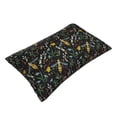 thumbnail image 3 of Binfone Wasp and Florals Standard Size Pillowcase, Long Staple Pure Cotton Envelope Closure Pillow Cover,16"x24", 3 of 9