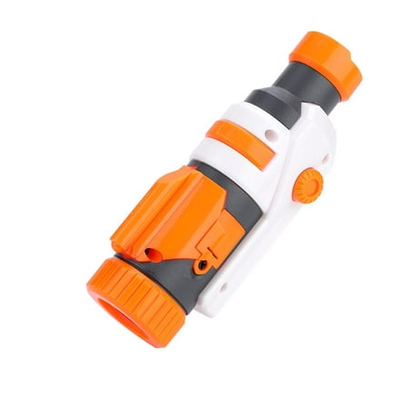 Ashata Plastic Detachable Flashlight Scope Attachment Stock Mount for Nerf Modify Toy,Flashlight for Nerf, Scope for