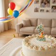 thumbnail image 4 of Castle Number Candle, Fantasy Cake Topper, Colorful Confetti Number 1 Birthday Candle With Castle Figurine, Cake Topper for 1th Birthday Party Decorations, Confetti Castle Number 1, 4 of 6