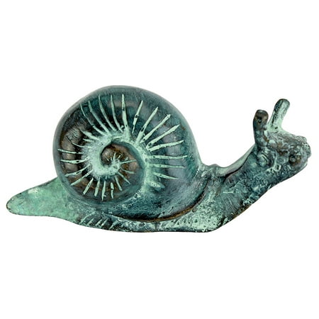 Design Toscano Bronze Snails Garden Statue: Small