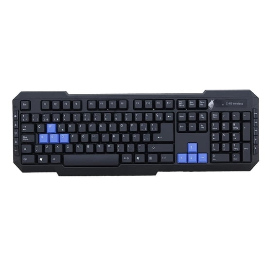 Teclado Inalámbrico Green Leaf 10 m de Alcance