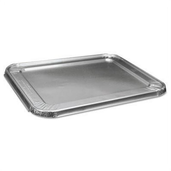 Boardwalk® Half Size Aluminum Steam Table Pan Lid, Deep, 100/Carton (BWKLIDSTEAMHF)