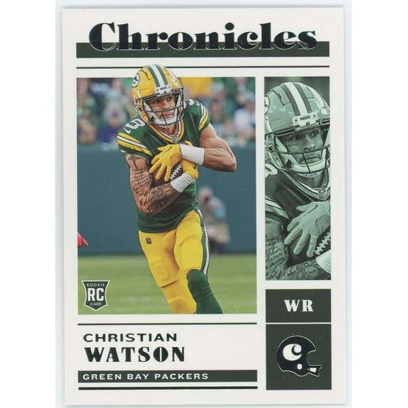 NFL 2022 Panini Chronicles Christian Watson #39 (Rookie)
