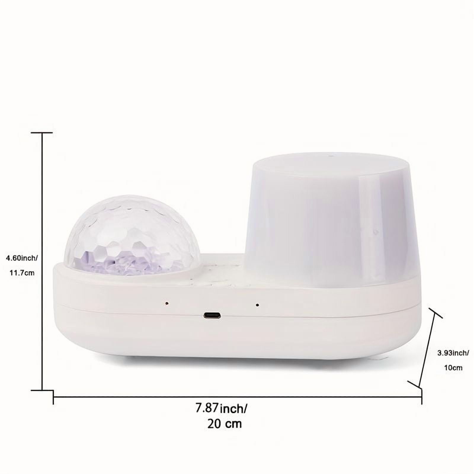 1pc Galaxy Starry Projector, Night Light, Colorful Ocean Rotary 3D Music Night Lamp For Kids Baby, Christmas Gifts