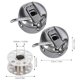 thumbnail image 2 of Sewing Bobbin Metal Case Fit Needle Thread for OldFashioned Household Machines Parts, 2 of 3