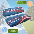 thumbnail image 5 of Uorisanigo Elastic Golf Cart Seat Covers 2-Pack Set, Breathable 4th of July Decoration Golf Cart Seats Cover Replacement Seat Protectors Club Car Accessories, 5 of 7