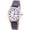 Black, variant on Women Watch Elegant Small Dial Quartz Wristwatches Simple Soft Frosted Pu Leather Strap Black