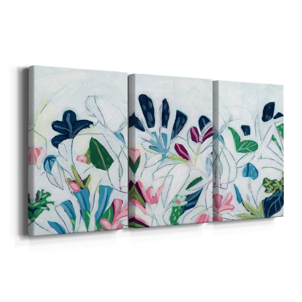 Tropical Trace III Premium Gallery Wrapped Canvas - Ready to Hang - 8 x 12 Each