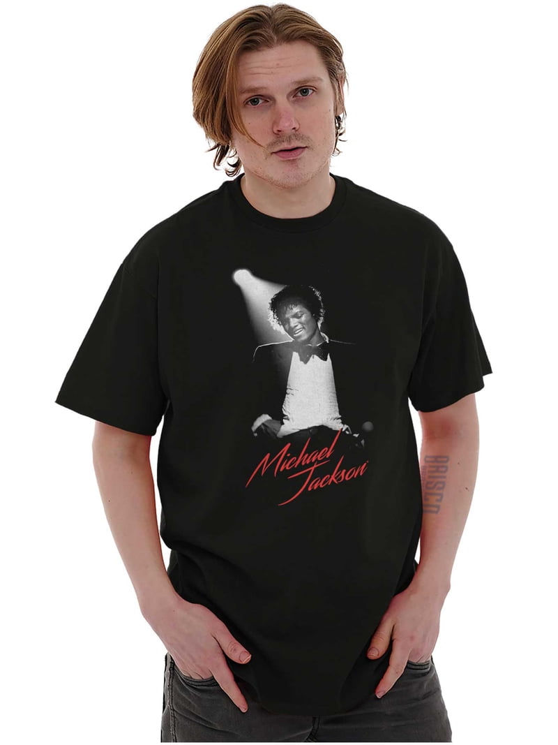 Michael Jackson King of Pop Spotlight Crew Neck Short Sleeve
