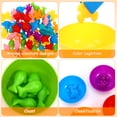 thumbnail image 3 of 1 juego de juguetes cognitivos para contar animales, juguetes de animales marinos, juguetes de combinación de colores, juego de clasificación para niños pequeños, 3 of 7