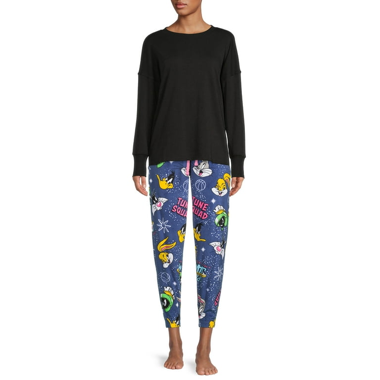 Briefly Stated Women s Plus Warner Bros. Space Jam Jogger Sleep Pants