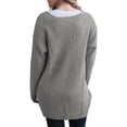 thumbnail image 3 of VERABENDI Women's Sweaters Cardigan Casual Long Sleeve Front Open Thick Chunky Cable Knit With Pockets (S M L XL), 3 of 9