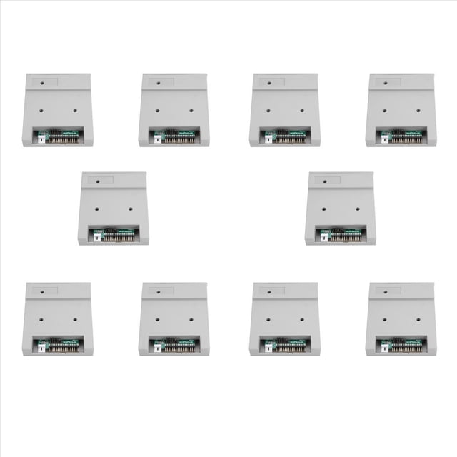 10X VersióN SFR1M44-U100K Emulador USB Gris 3.5 Pulgada 1.44MB USB SSD Unidad de Disquete Emulador para Teclado ElectróNico para