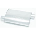 thumbnail image 3 of Dynomax Exhaust Muffler 17734 Super Turbo; 2-1/2 Inch Offset Inlet; 2-1/2 Inch Offset Outlet; 14 Case Length/18-1/2 Overall Length, 3 of 3