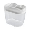 thumbnail image 4 of Tongina Food Storage Container with Lid Airtight Dustproof Portable Multifunctional Kitchen and Pantry Organizer for Grain Spaghetti Nuts White Small, 4 of 8