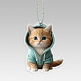 thumbnail image 6 of HaoXun 2D Flat Acrylic Cute Cat Keychain Pendants- Durable Pet Lover Gift for Backpack, Wallet, Car Accessories, 6 of 6