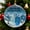 D, variant on Skiing Christmas Ornament, Snow Ski Gifts for Skiers Winter Sports Lovers