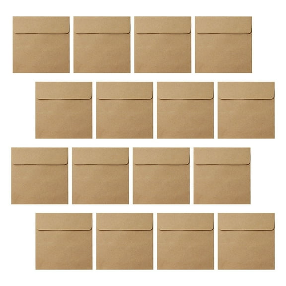100 Pcs Kraft Envelope Card Envelops Note Packets Tiny Cards Small Envelopes Keys Envelopes
