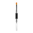thumbnail image 1 of Pincel de doble cabeza para diseño de uñas, ideal para esculpir, estampar y aplicar gel de extensión, color negro., 1 of 6