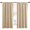Biscotti Beige, variant on NICETOWN Blackout Curtains Thermal Insulated Rod Pocket Window Treatments Room Darkening Drapes for Bedroom, Grey, 62"x63", 2 Panels