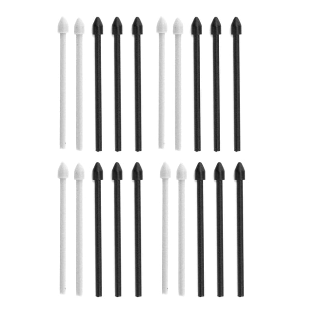 Juego de 4 puntas de repuesto táctiles, puntas de bolígrafo para escribir, piezas para Samsung Note 10/Note 10 Plus, color negro