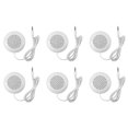 thumbnail image 1 of 6X Mini White 3 5 Mm Pillow Speaker Para   CD Radio MP3 Player, 1 of 1