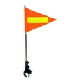 thumbnail image 3 of GARENDE Golf Cart Flag Pole Kit Adjustable Height Bikes Club Flag Holder Accessories Silver Top 20x30cm, 3 of 7