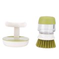 thumbnail image 2 of Útil cocina agrega automáticamente herramientas de limpieza de cepillo de limpieza líquida (verde), 2 of 8