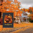 thumbnail image 4 of Thanksgiving Day Garden Flags for Porch Front Door Patio House Farmhouse Deco - Turkey Cute Thanksgiving Day Versatile Hanging Decoration - Thanksgiving Fall House Decor 28x40 Inches, 4 of 6