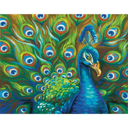 Gate Paint By Number - Paintworks Paint By Number 14x11 Wild Feathers