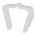 thumbnail image 3 of 50 Pcs Christmas Light Hanger Hooks 1 5/8 Inch Fascia Boards Clips Weatherproof Plastic Outdoor Holiday Light Clip, 3 of 6