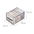 thumbnail image 2 of WIFKLSIIPG Mesh Clothes Storage Box Trouser Compartment Storage Box Drawer Compartment Bag, 2 of 2