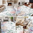 thumbnail image 5 of Large Area Rugs for Living Room Bedroom, Coastal Jellyfish 6'x9' Rug Washable Carpet Runner Indoor Outdoor, Ocean Nautical Starfish Coral Seaweed Non Slip Floor Mats Rug for Kitchen, Playroom, 5 of 8