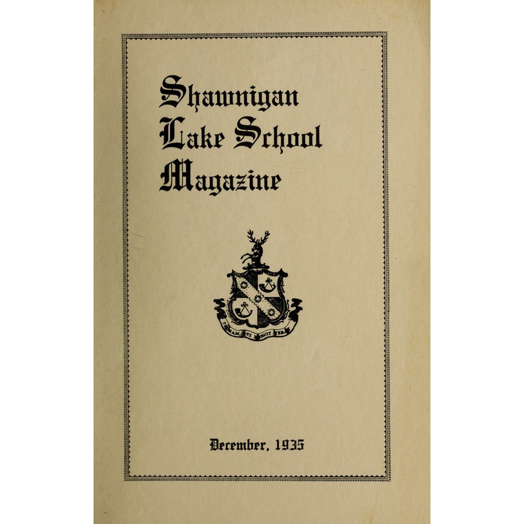 (Custom Reprint) Yearbook: 1935 Shawnigan Lake School - Yearbook (Shawnigan Lake British Columbia Canada)