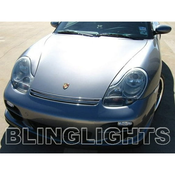 For Porsche Boxster 986 Xenon Fog Lights Driving Lamps Kit 1997 1998 1999 2000 2001 2002 2003 2004