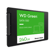Western Digital 240GB WD Green SATA SSD, Internal 2.5/7mm Cased Solid State Drive - WDS240G3G0A-00BJG0