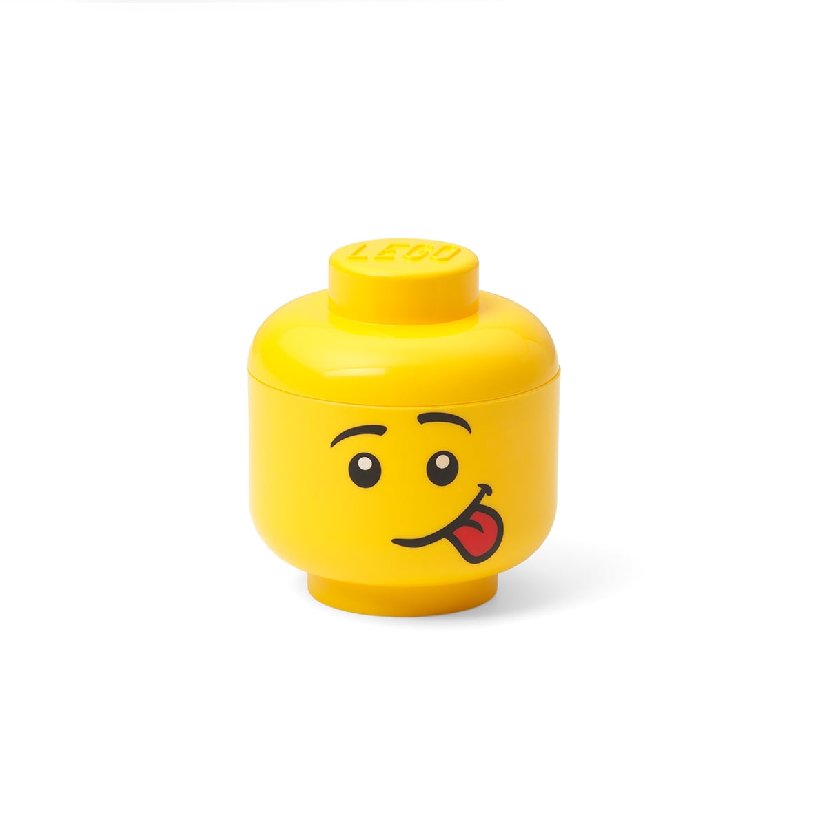 Room Copenhagen RMC-4033-C LEGO Mini 4 x 4.5 Inch Plastic Storage Head | Silly