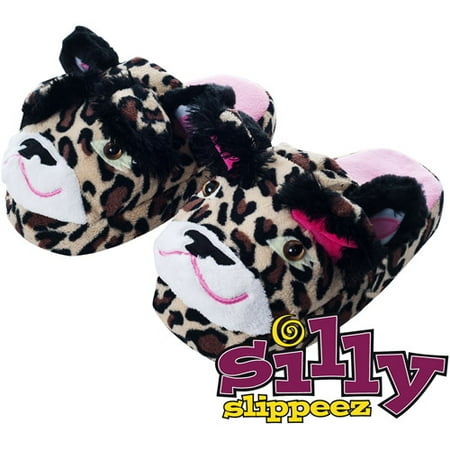 Silly Slippeez - Lucky Leopard - Glow in the Dark Slipper