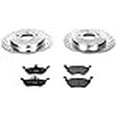 thumbnail image 3 of Power Stop K4585 Rear Z23 Carbon Fiber Brake Pads with Drilled & Slotted Brake Rotors Kit, 3 of 3