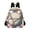 Vintage Baseball, variant on JIALIOU Mini Backpack Purse for Women Quilted Casual Daypack Small Travel Shoulder Bag, Forest Wolf Moon