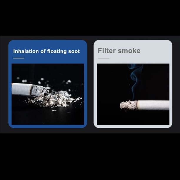 cigarette finder Kcavykas 2 in 1 Multifunctional Smokeless Ashtray USB Rechargeable Ash Tray  Electronic Ashtray Best for Home Office or Car（White） Holiday Gift Finder