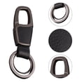 thumbnail image 3 of Business Men's High Grade Waist Hanging Creative Leather Keychain, 3 of 5