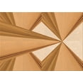thumbnail image 1 of Ahgly Company Machine Washable Indoor Rectangle Transitional Yellow Orange Area Rugs, 2' x 5', 1 of 7
