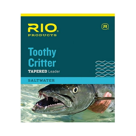 Toothy Critter Leader - Rio Toothy Critter Leader 7.5ft Tippet 45lb, By Rio Brands