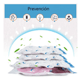 thumbnail image 5 of Bolsas De Vacío Para Ropa Con Bomba Eléctrica, 12 Pzs de estrellas Malubero Blanco, Azul, 5 of 5