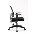 thumbnail image 3 of Chaise de Travail Ergonomique en Maille-Noir, 3 of 8