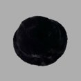 thumbnail image 6 of Cutuoiiu Cold Weather Hat for Women Solid Color Fuzzy Rolled Brim Bucket Hat Soft Plush Winter Warm Fisherman Cap for Daily Outdoor, 6 of 6