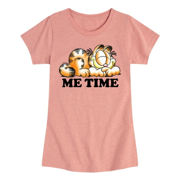 Garfield - Me Time Sketch - Toddler & Youth Girls Short Sleeve Graphic T-Shirt