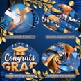 thumbnail image 3 of Pink Theme Graduation Banner Graduation Cap Design Class of 2026 Display Polka Dot Balloons Star Decorations Graduation Backdrop for Graduation Ceremony Class of 2026 Party Graduation Photo Shoot, 3 of 8